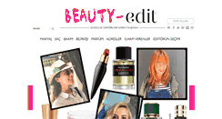 Desktop Screenshot of beauty-edit.com